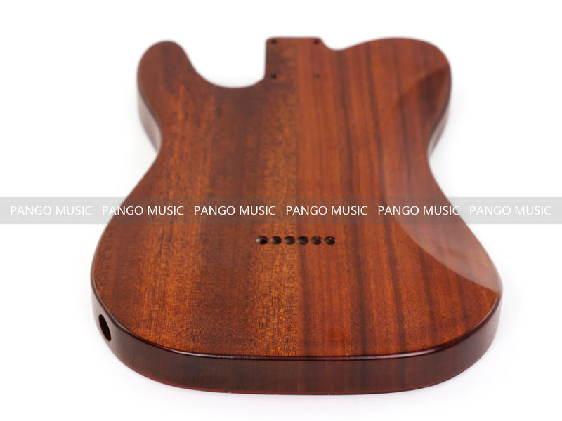 One-of-a-Kind Burl Wood Veneer Epoxy Resin Tele Style Electric Guitar Body (BE-006)