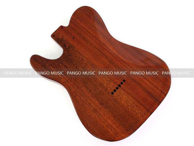 One-of-a-Kind Burl Wood Veneer Epoxy Resin Tele Style Electric Guitar Body (BE-006)