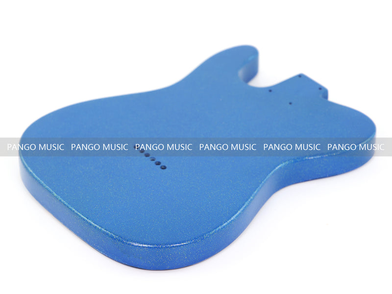 One-of-a-Kind Burl Wood Veneer Epoxy Resin Tele Style Electric Guitar Body (BE-007)