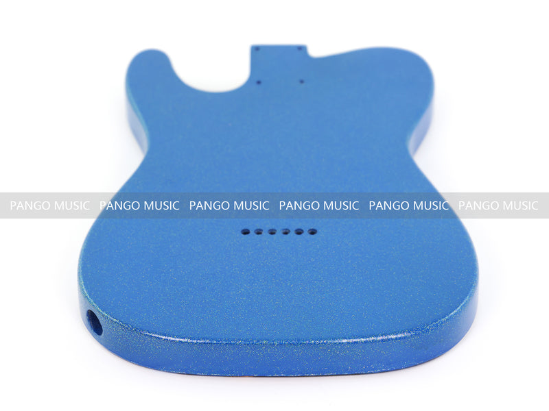 One-of-a-Kind Burl Wood Veneer Epoxy Resin Tele Style Electric Guitar Body (BE-007)