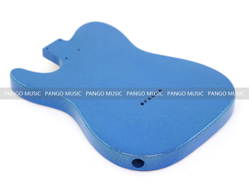 One-of-a-Kind Burl Wood Veneer Epoxy Resin Tele Style Electric Guitar Body (BE-007)