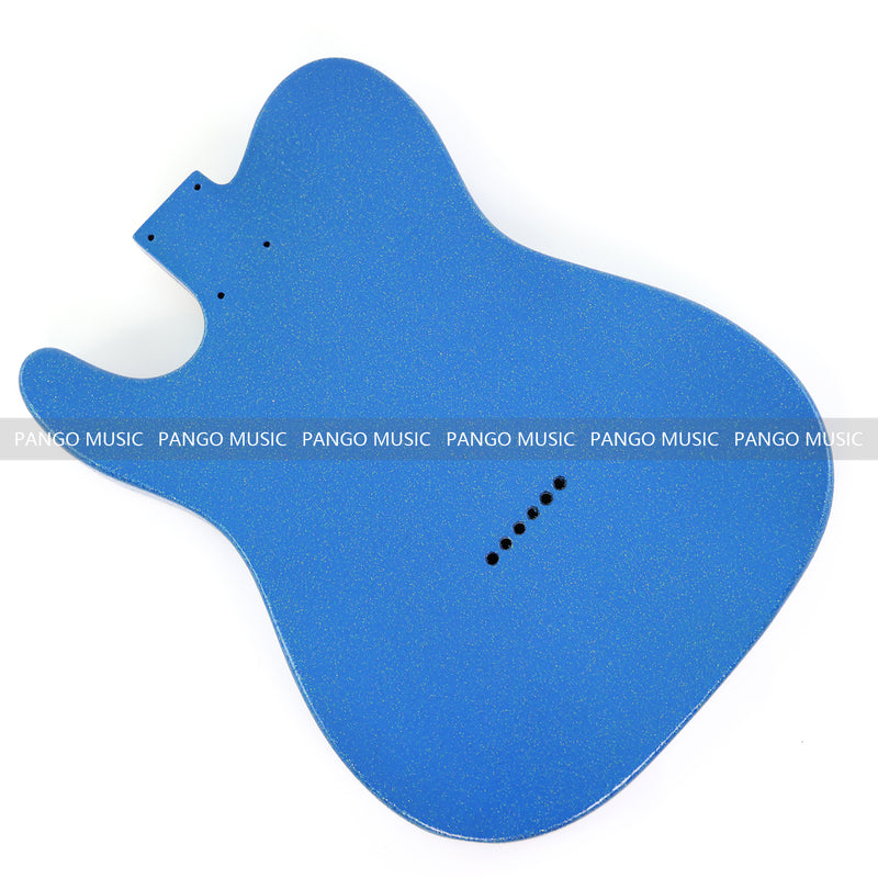 One-of-a-Kind Burl Wood Veneer Epoxy Resin Tele Style Electric Guitar Body (BE-007)