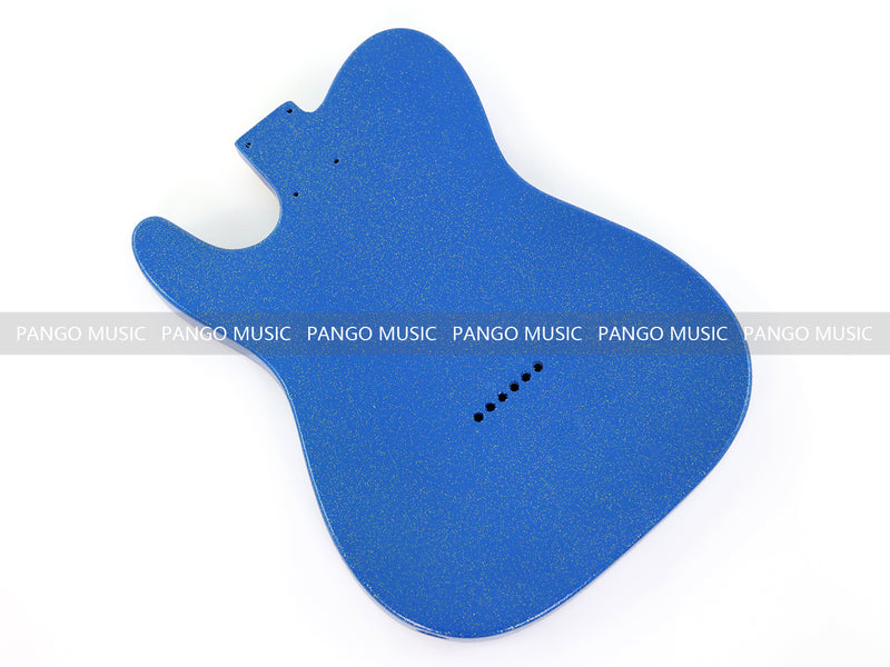 One-of-a-Kind Burl Wood Veneer Epoxy Resin Tele Style Electric Guitar Body (BE-008)