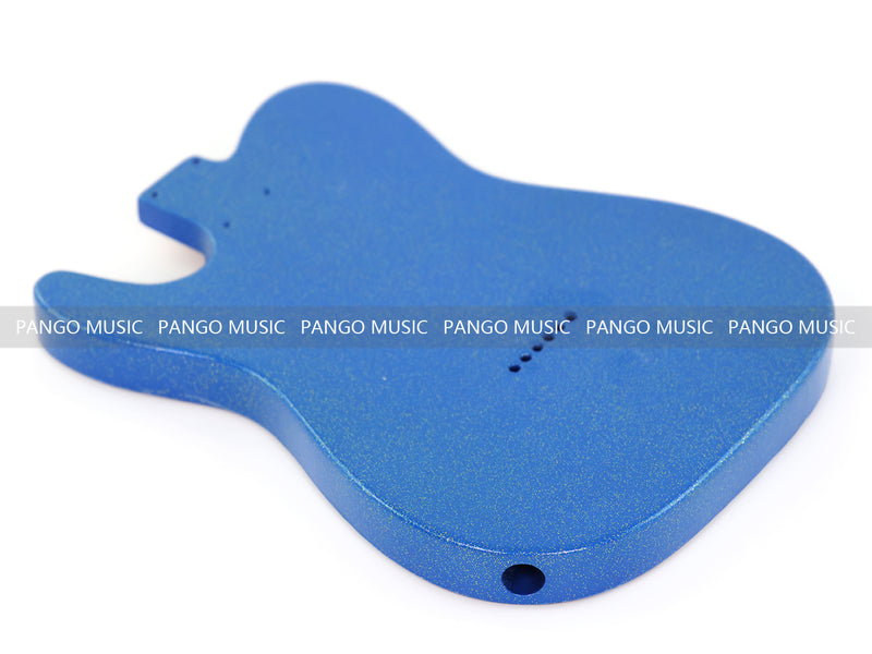 One-of-a-Kind Burl Wood Veneer Epoxy Resin Tele Style Electric Guitar Body (BE-008)