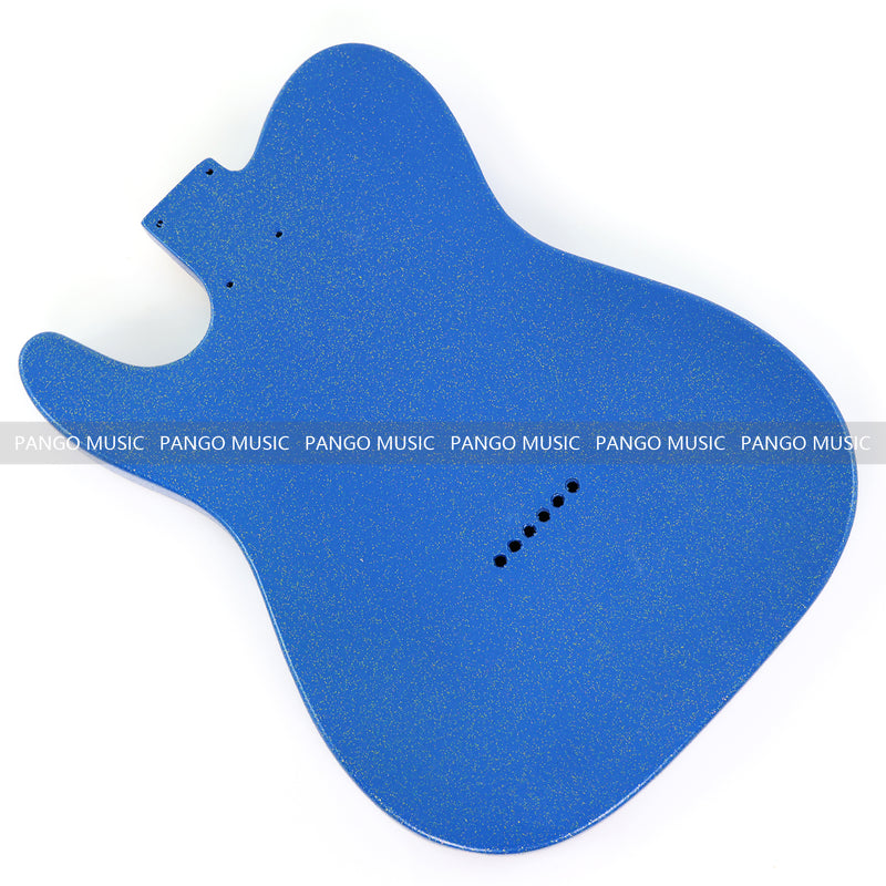 One-of-a-Kind Burl Wood Veneer Epoxy Resin Tele Style Electric Guitar Body (BE-008)