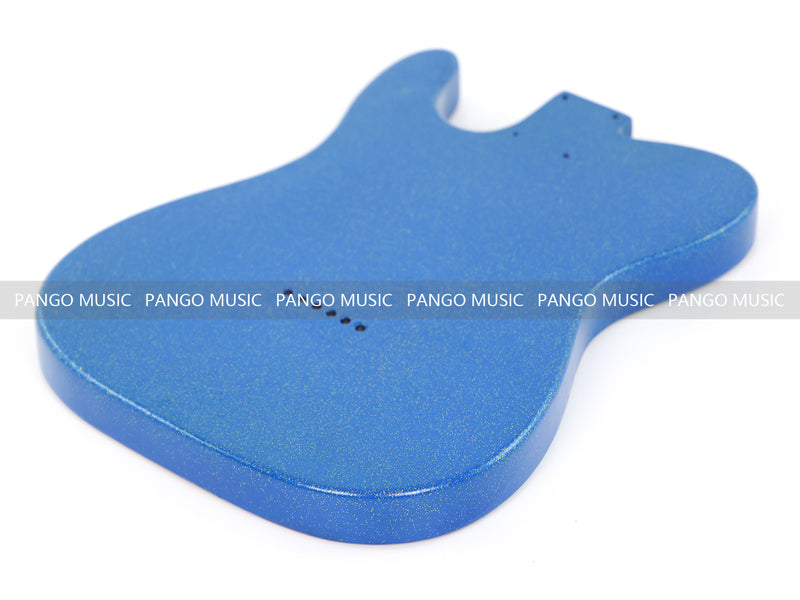 One-of-a-Kind Burl Wood Veneer Epoxy Resin Tele Style Electric Guitar Body (BE-009)