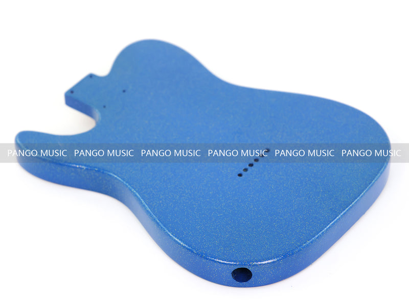 One-of-a-Kind Burl Wood Veneer Epoxy Resin Tele Style Electric Guitar Body (BE-009)