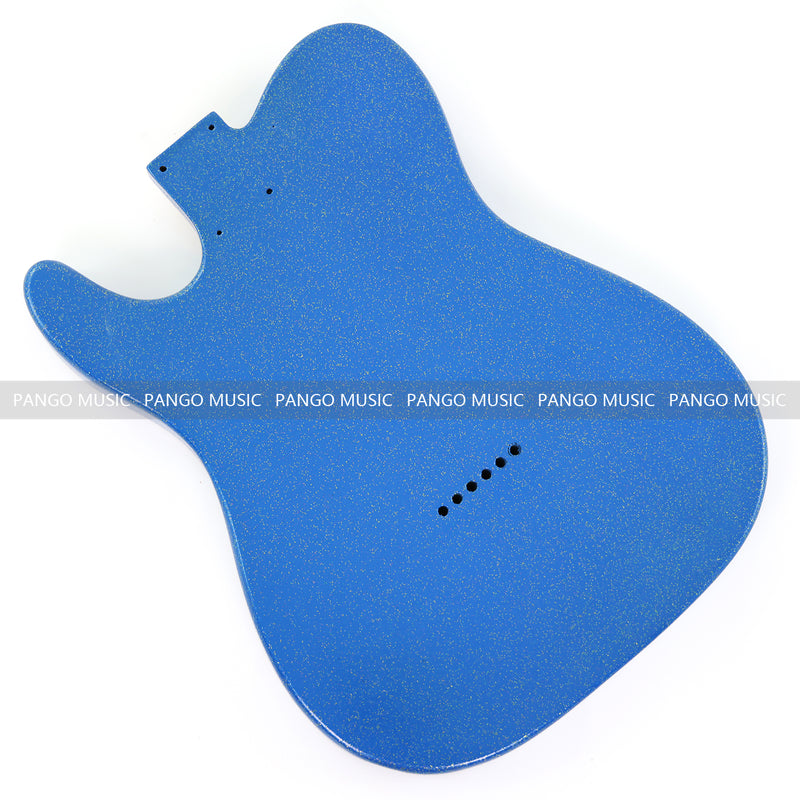 One-of-a-Kind Burl Wood Veneer Epoxy Resin Tele Style Electric Guitar Body (BE-009)