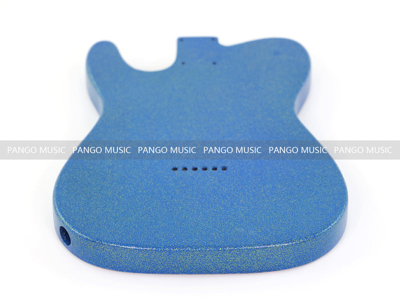 One-of-a-Kind Burl Wood Veneer Epoxy Resin Tele Style Electric Guitar Body (BE-010)