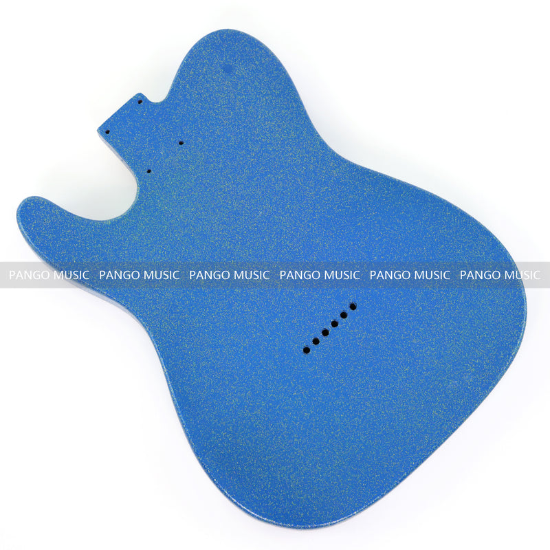 One-of-a-Kind Burl Wood Veneer Epoxy Resin Tele Style Electric Guitar Body (BE-010)