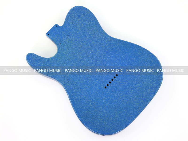 One-of-a-Kind Burl Wood Veneer Epoxy Resin Tele Style Electric Guitar Body (BE-010)