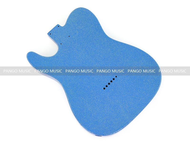 One-of-a-Kind Burl Wood Veneer Epoxy Resin Tele Style Electric Guitar Body (BE-011)