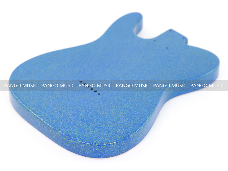 One-of-a-Kind Burl Wood Veneer Epoxy Resin Tele Style Electric Guitar Body (BE-011)