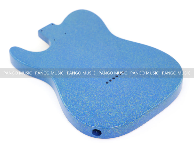 One-of-a-Kind Burl Wood Veneer Epoxy Resin Tele Style Electric Guitar Body (BE-011)