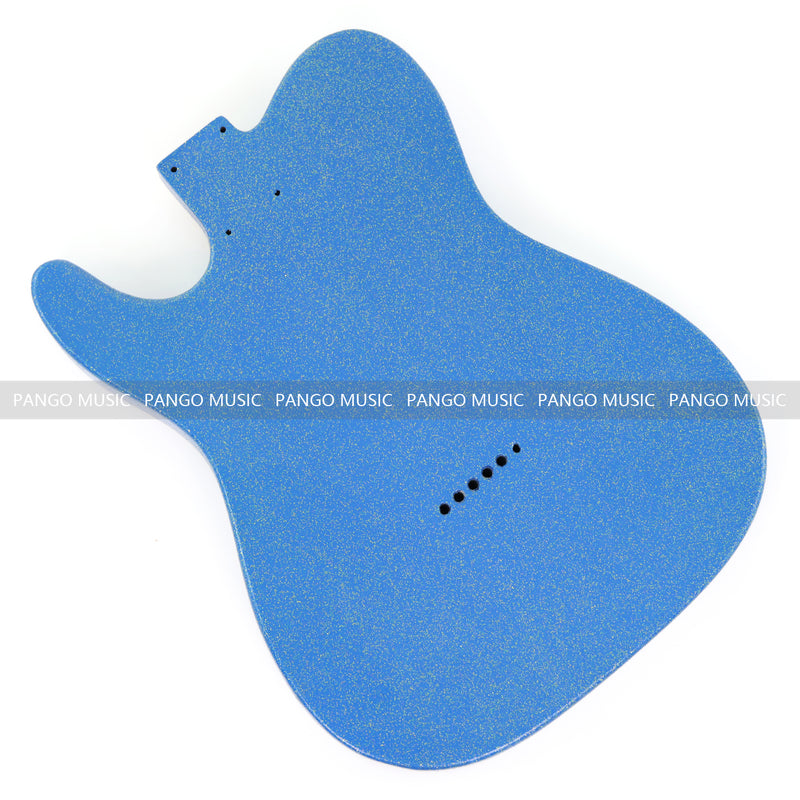 One-of-a-Kind Burl Wood Veneer Epoxy Resin Tele Style Electric Guitar Body (BE-011)