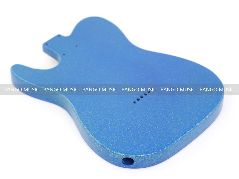 One-of-a-Kind Burl Wood Veneer Epoxy Resin Tele Style Electric Guitar Body (BE-012)