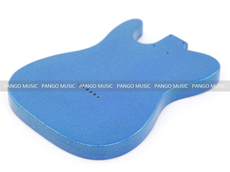 One-of-a-Kind Burl Wood Veneer Epoxy Resin Tele Style Electric Guitar Body (BE-012)