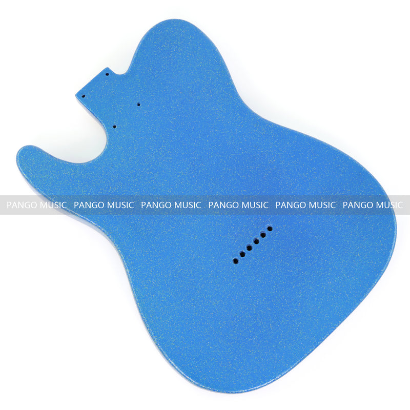 One-of-a-Kind Burl Wood Veneer Epoxy Resin Tele Style Electric Guitar Body (BE-012)