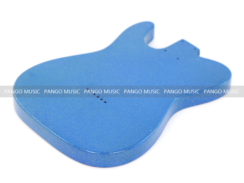 One-of-a-Kind Burl Wood Veneer Epoxy Resin Tele Style Electric Guitar Body (BE-013)