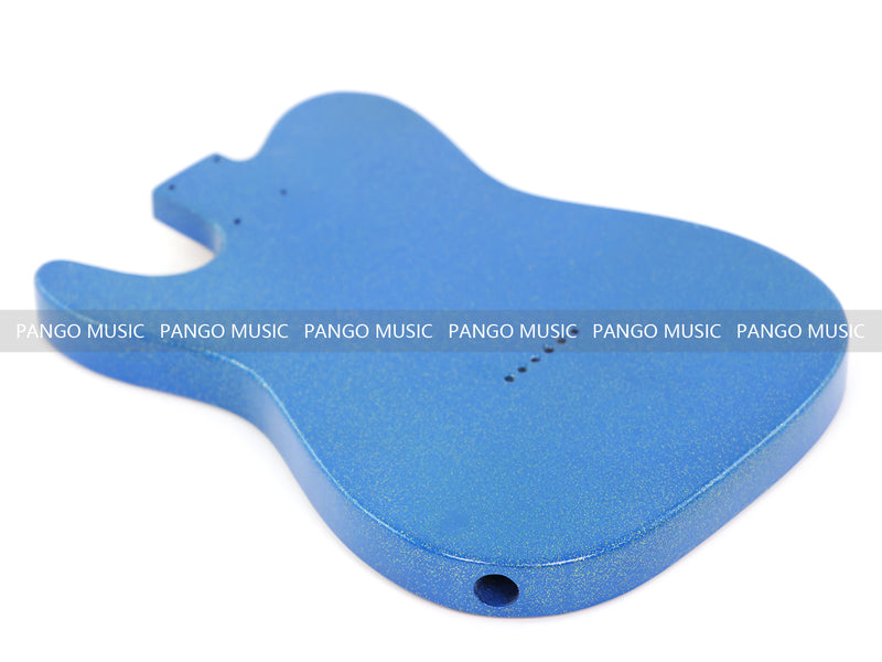 One-of-a-Kind Burl Wood Veneer Epoxy Resin Tele Style Electric Guitar Body (BE-013)