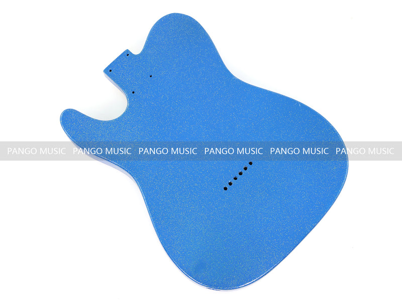 One-of-a-Kind Burl Wood Veneer Epoxy Resin Tele Style Electric Guitar Body (BE-013)