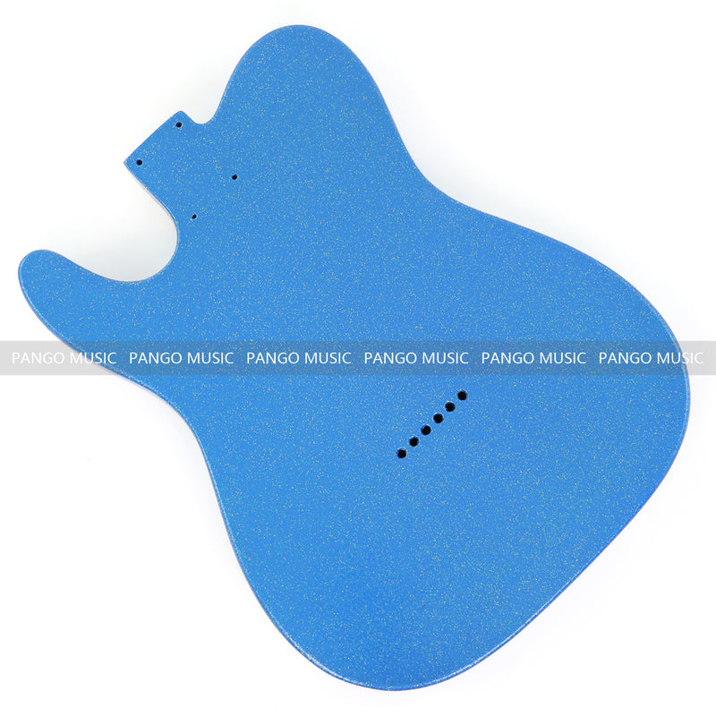 One-of-a-Kind Burl Wood Veneer Epoxy Resin Tele Style Electric Guitar Body (BE-014)