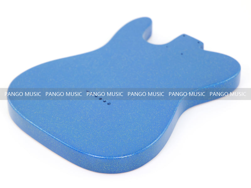 One-of-a-Kind Burl Wood Veneer Epoxy Resin Tele Style Electric Guitar Body (BE-014)