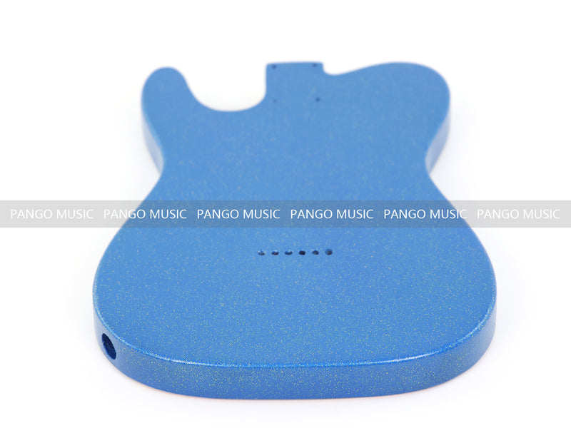 One-of-a-Kind Burl Wood Veneer Epoxy Resin Tele Style Electric Guitar Body (BE-014)