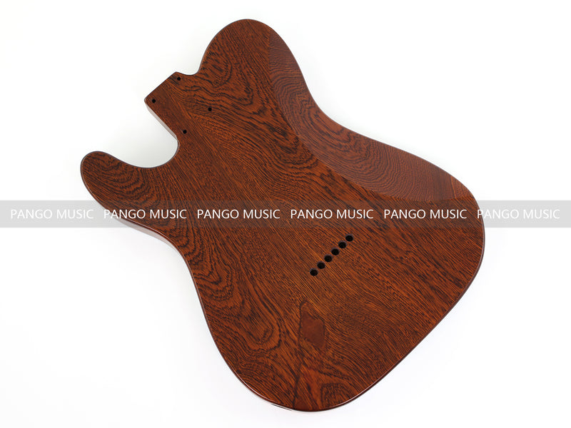 One-of-a-Kind Burl Wood Veneer Epoxy Resin Tele Style Electric Guitar Body (BE-017)