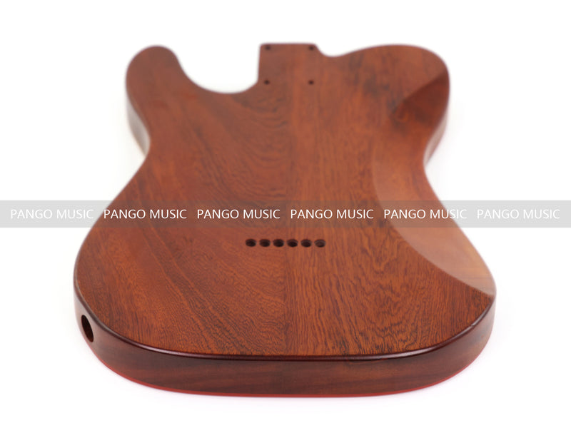 One-of-a-Kind Burl Wood Veneer Epoxy Resin Tele Style Electric Guitar Body (BE-019)
