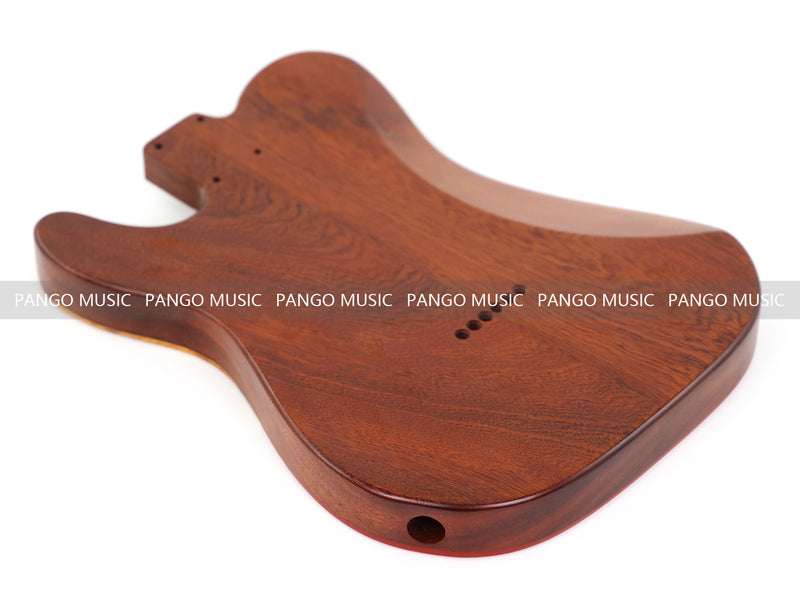 One-of-a-Kind Burl Wood Veneer Epoxy Resin Tele Style Electric Guitar Body (BE-019)