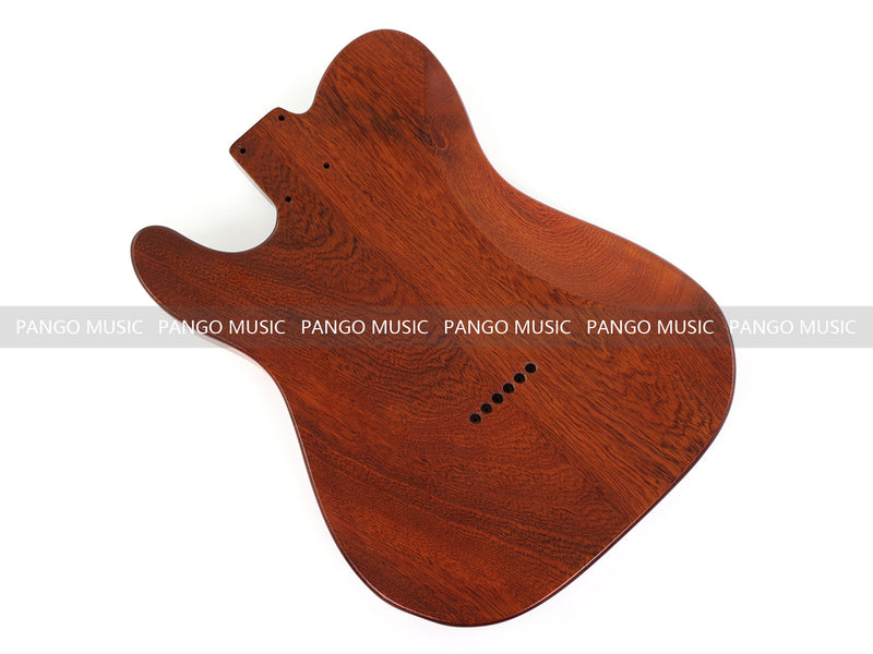 One-of-a-Kind Burl Wood Veneer Epoxy Resin Tele Style Electric Guitar Body (BE-019)