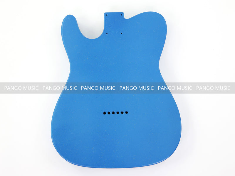 One-of-a-Kind Burl Wood Veneer Epoxy Resin Tele Style Electric Guitar Body (BE-027)