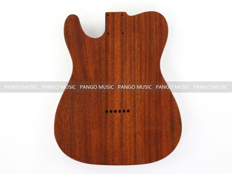 One-of-a-Kind Burl Wood Veneer Epoxy Resin Tele Thinline Style Electric Guitar Body with F-Hole (TRB-011)