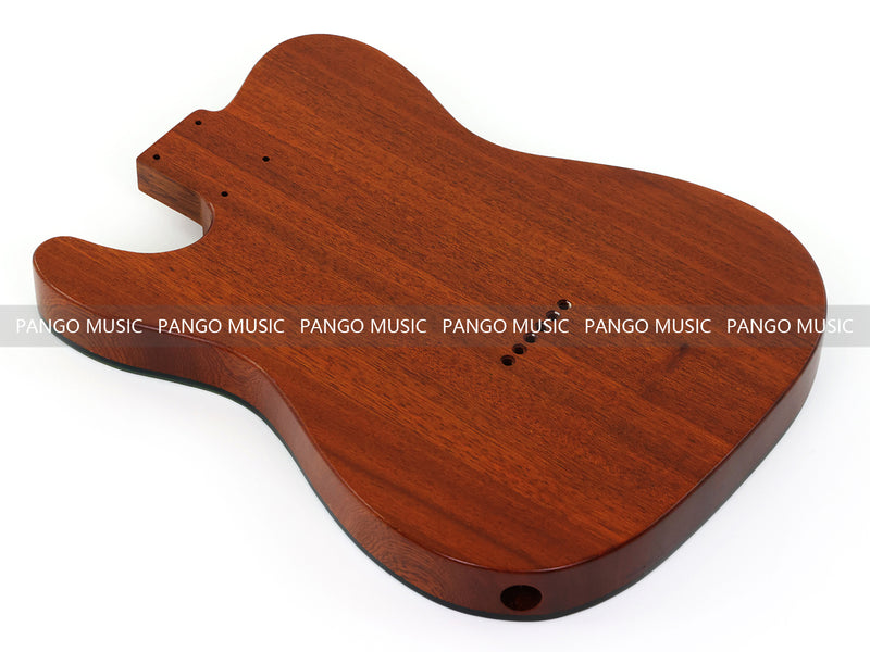 One-of-a-Kind Burl Wood Veneer Epoxy Resin Tele Thinline Style Electric Guitar Body with F-Hole (TRB-013)