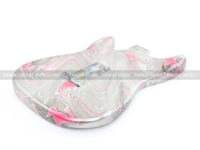One-of-a-Kind Hand-Swirled ST Style Electric Guitar Body (HST-001)