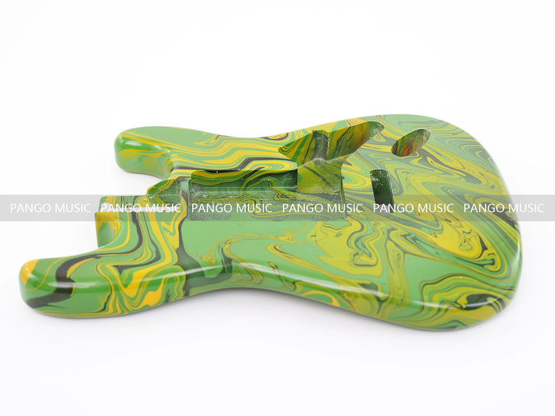 One-of-a-Kind Hand-Swirled ST Style Electric Guitar Body (HST-016)