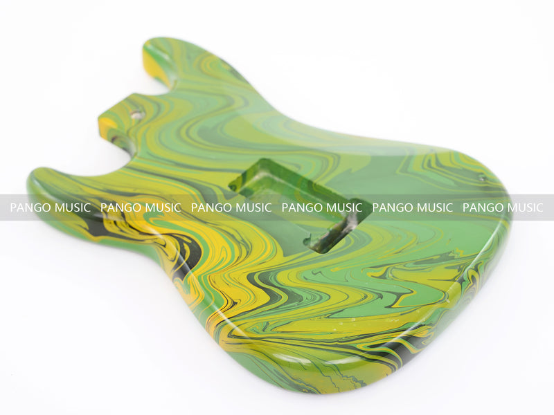One-of-a-Kind Hand-Swirled ST Style Electric Guitar Body (HST-016)