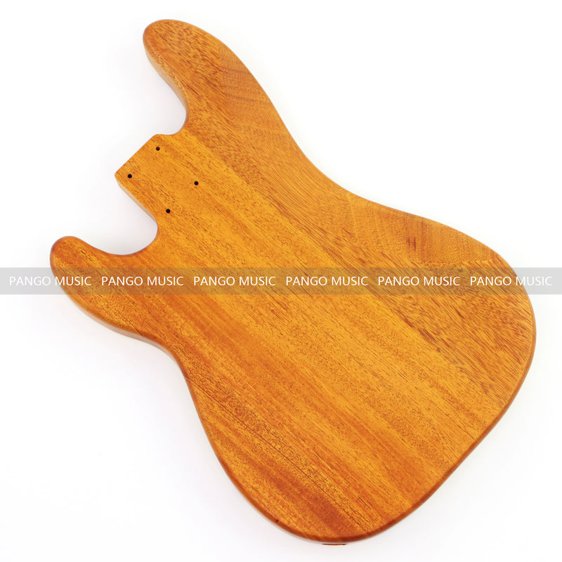 One-of-a-Kind Burl Wood Veneer Epoxy Resin PJ-Style Electric Bass Guitar Body (PJE-002)
