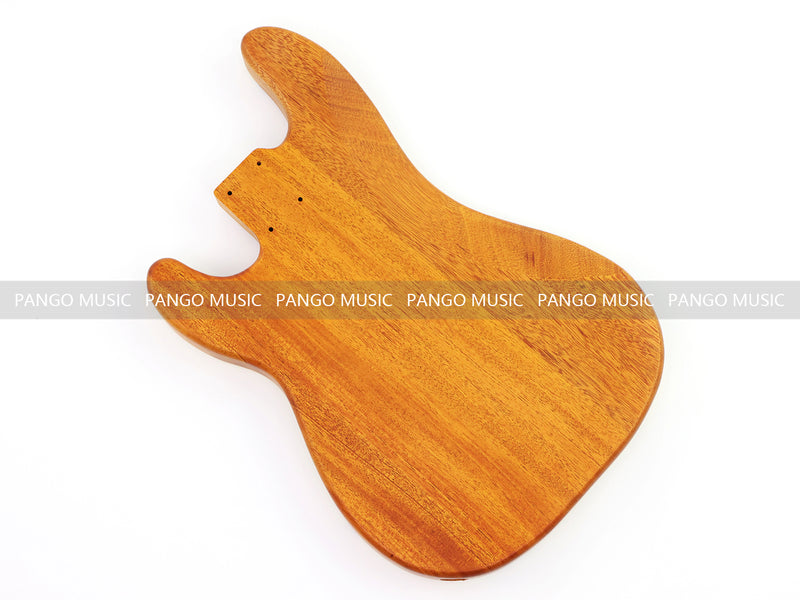 One-of-a-Kind Burl Wood Veneer Epoxy Resin PJ-Style Electric Bass Guitar Body (PJE-002)