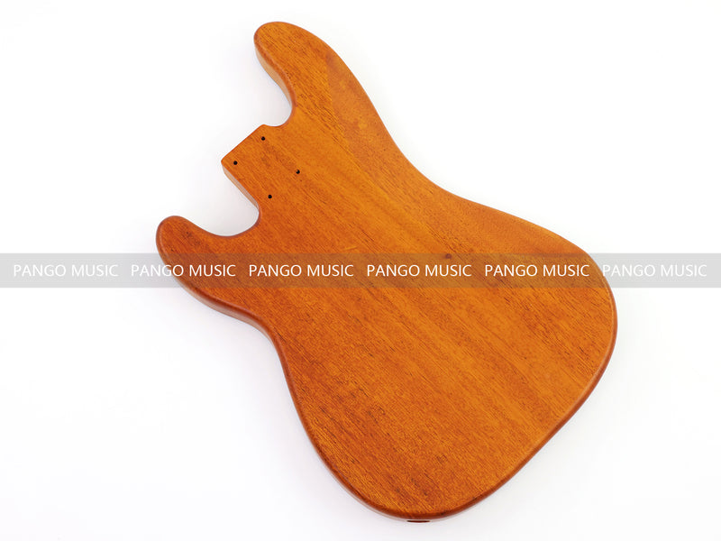 One-of-a-Kind Burl Wood Veneer Epoxy Resin PJ-Style Electric Bass Guitar Body (PJE-003)