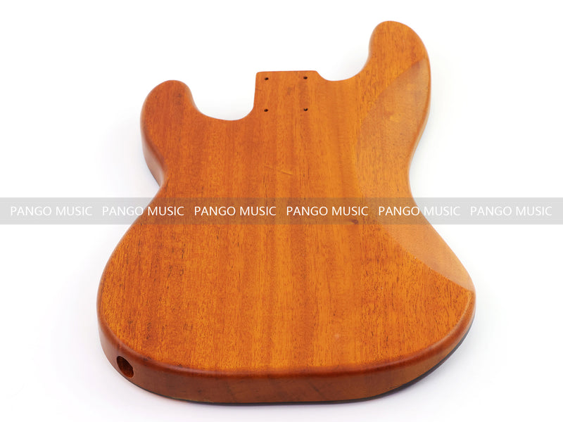 One-of-a-Kind Burl Wood Veneer Epoxy Resin PJ-Style Electric Bass Guitar Body (PJE-003)
