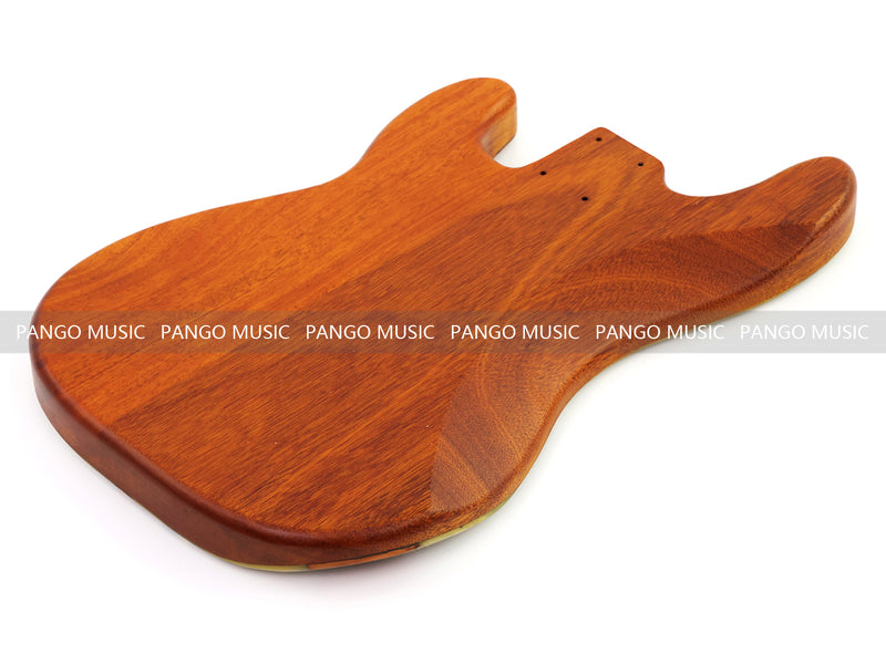 One-of-a-Kind Burl Wood Veneer Epoxy Resin PJ-Style Electric Bass Guitar Body (PJE-006)