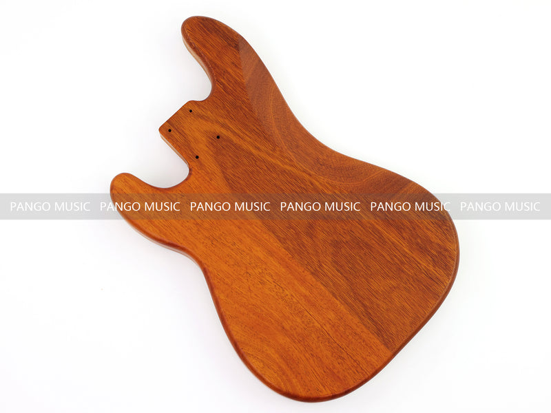 One-of-a-Kind Burl Wood Veneer Epoxy Resin PJ-Style Electric Bass Guitar Body (PJE-006)