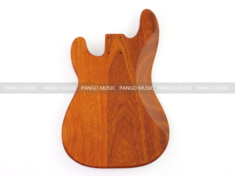 One-of-a-Kind Burl Wood Veneer Epoxy Resin PJ-Style Electric Bass Guitar Body (PJE-006)