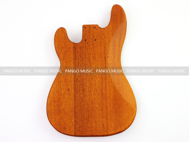One-of-a-Kind Burl Wood Veneer Epoxy Resin PJ-Style Electric Bass Guitar Body (PJE-008)