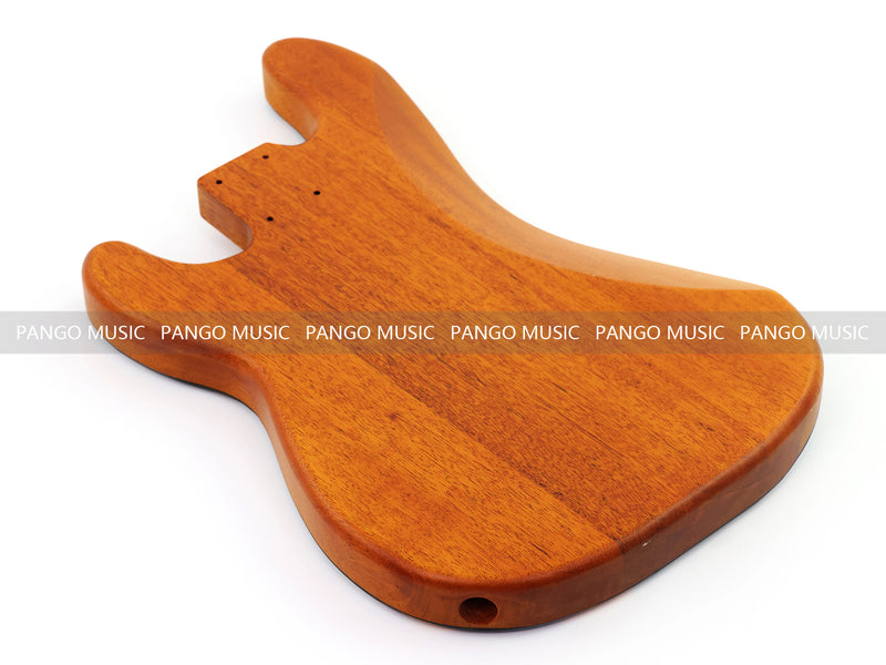 One-of-a-Kind Burl Wood Veneer Epoxy Resin PJ-Style Electric Bass Guitar Body (PJE-008)