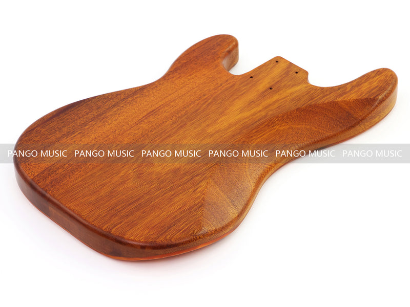 One-of-a-Kind Burl Wood Veneer Epoxy Resin PJ-Style Electric Bass Guitar Body (PJE-009)