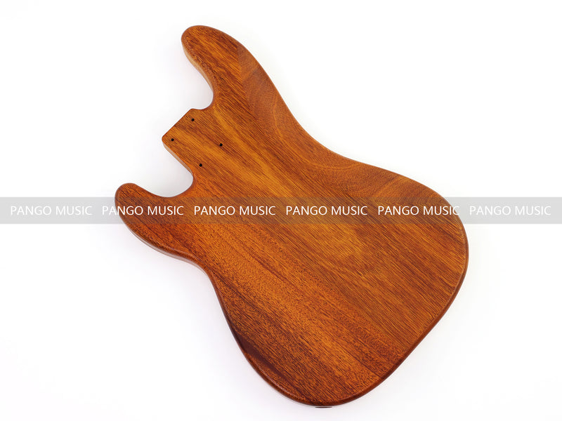 One-of-a-Kind Burl Wood Veneer Epoxy Resin PJ-Style Electric Bass Guitar Body (PJE-009)