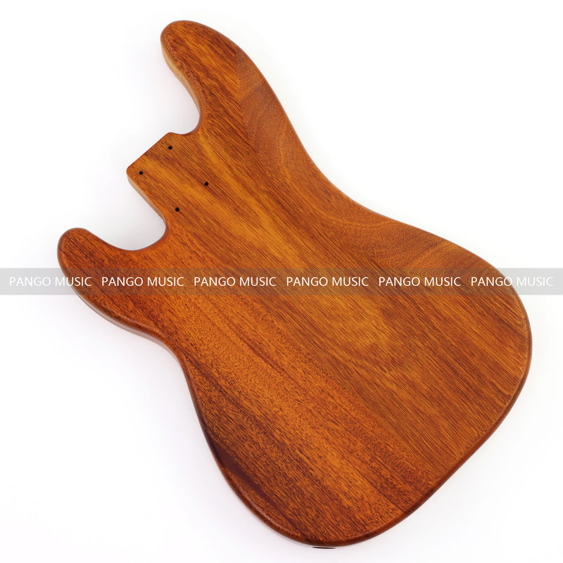 One-of-a-Kind Burl Wood Veneer Epoxy Resin PJ-Style Electric Bass Guitar Body (PJE-009)